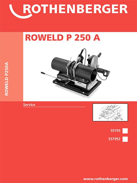 компоновочная схема для roweld p 250 а
