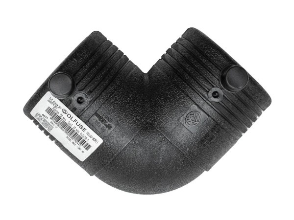 Отвод электросварной 90° PN16 SDR11 PE100 D63