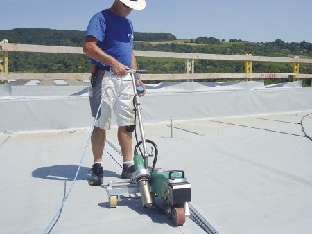 Сварочный автомат горячего воздуха VARIMAT V2 - применение